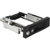 DeLOCK Premium 3,5'' SATA HDD naar 5,25'' slot mobile rack / zwart