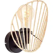 TRIO Led leeslamp Curtis messing mat