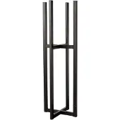 J-Line voet voor bloempot/mand zwart - metaal - 95,2 cm
