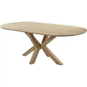 Kick Collection Kick eettafel Alrik - 240cm - Naturel