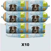 Fokker 10x Meat Roll Hondenvoer Nat Lam - Zalm 800 Gr