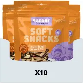 Braaaf 10x Hondensnack Twisted Bites Kip - Vis 85 Gr