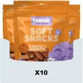 Braaaf 10x Hondensnack Sticks Tonijn - Pompoen - Selderij 85 Gr