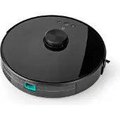 Nedis SmartLife Robotstofzuiger met stofstation | Laser navigatie | Wi-Fi | Zwart