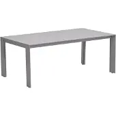 Garden Impressions Malakka lounge dining tafel 170x97 cm - taupe