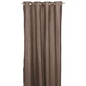 2lif Sparkle gordijn taupe 140x260cm (8 rings)