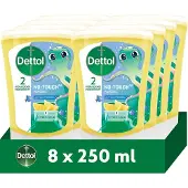 Dettol No-Touch Handzeep Navulling Citrus 250ml - 8 stuks - Voordeelverpakking