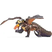 Papo Figurine Draak van de Duisternis - - DE FANTASTISCHE WERELD - Multikleur - Bruin - Voor Kinderen