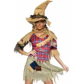 Leg avenue 4-delige Scarecrow Cutie bevat: MED/LGE / MULTICOLOR