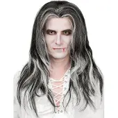 Maskworld Vampier Pruik - Kostuum pruik voor carnaval & Halloween