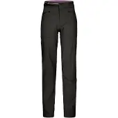 Ortovox - Women's Brenta Pants - Trekkingbroek L - Long, zwart