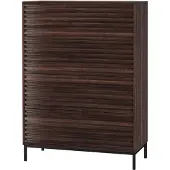 Loft 24 Celine-Commode met 4 laden in walnoot spaanplaat