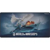 Natec Muismat Carbon 500 Maxi World of Warships 900x450mm, Muismat, Veelkleurig