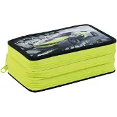 Eberhard Faber etui - gevuld - 36 delig - 3 laags - race auto - EF-577571