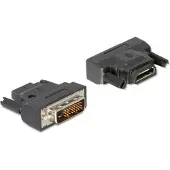 DeLOCK DVI-D Dual Link (m) - HDMI (v) adapter met LED
