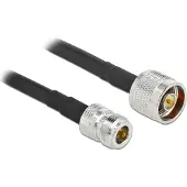 DeLOCK Antenna Cable N plug to N jack LMR/CFD300 3 m low loss