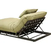 CLEMENTO Bona Promotion Lounge-ligstoel Aluminium/Sunbrella