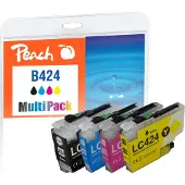 Peach Inkt, Brother cartridge LC-424 MultiPack compatibel
