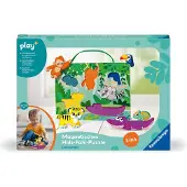 Ravensburger play+ Magnetische houten aanraakpuzzel: Jungle