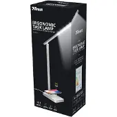 Trust Ergonomische Led-taaklamp Met Draadloze Oplader
