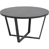Actona Hein Salontafel Ø 77 cm - Zwart