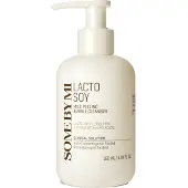 SOME BY MI Lacto Soy Mild Peeling Bubble Cleanser - 6.08Oz 180ml - Daily Vegan Blackhead Removing Korean Face Wash for Skin Texture Care - Deeply Cle