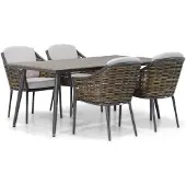 Coco Olivine/Matale 180 cm dining tuinset 5-delig