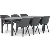 Hartman Sophie element/Madras 220 cm dining tuinset 7-delig