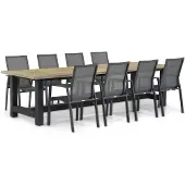 Lifestyle Garden Furniture Lifestyle Ultimate/San Francisco 300 cm dining tuinset 9-delig