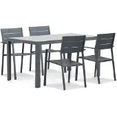 Lifestyle Garden Furniture Lifestyle Stella/Venustas 150 cm dining tuinset 5-delig