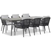 Coco Puerto/Matale 240 cm dining tuinset 7-delig