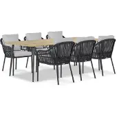 Coco Puerto/Montana 240 cm dining tuinset 7-delig