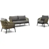 Coco Nathan stoel-bank loungeset 3-delig