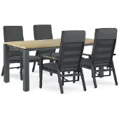 Lifestyle Garden Furniture Lifestyle Marseille/Riviera 180 cm dining tuinset 5-delig