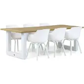 Lifestyle Garden Furniture Lifestyle Salina/Talai 240 cm dining tuinset 7-delig