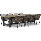 Coco Olivine/San Francisco 300 cm dining tuinset 9-delig