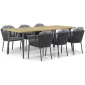 Santika Furniture Santika Novita/Montana 240 cm dining tuinset 7-delig