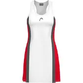 Head Tennisjurk Women Club 25 Dress Red White-XS