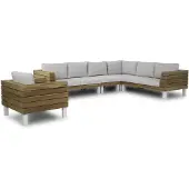 Coco Romeo/Riviera 75 cm hoek loungeset 4-delig