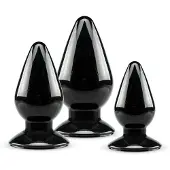 EasyToys Online Only Anaal Plug Set - Zwart