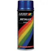 Motip spuitbus 400ml metallic-blauw