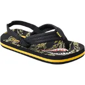 Reef Little Ahi Teenslippers Junior Zwart - Groen 23