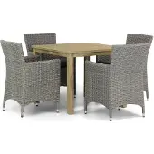 Garden Collections Dublin/Weston 90 cm dining tuinset 5-delig