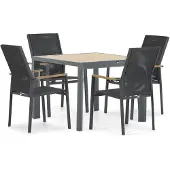 Presto Ricadi/Borello 100 cm dining tuinset 5-delig