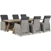 Garden Collections Bello/Lazio 260 cm dining tuinset 7-delig
