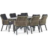 Lifestyle Garden Furniture Lifestyle Verona/Ellisse 240 cm dining tuinset 7-delig