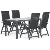 Presto Lucardo/Venustas 150 cm dining tuinset 5-delig