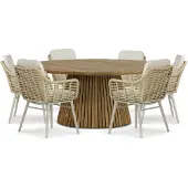 Coco Antoni/Fungo 180 cm dining tuinset 7-delig