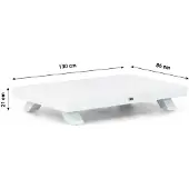 Santika Furniture Santika Attico tafel white