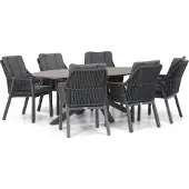 Lifestyle Garden Furniture Lifestyle Verona/Matara 220 cm dining tuinset 7-delig
